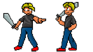 chars pixelled