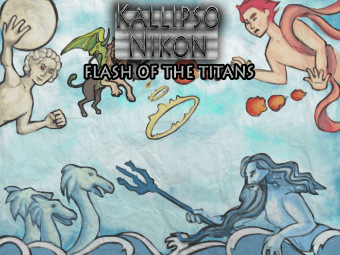 title screen with both logos