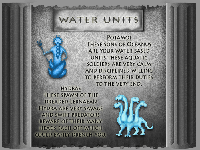 water units 1